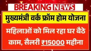 CM Work From Home Yojana 2026