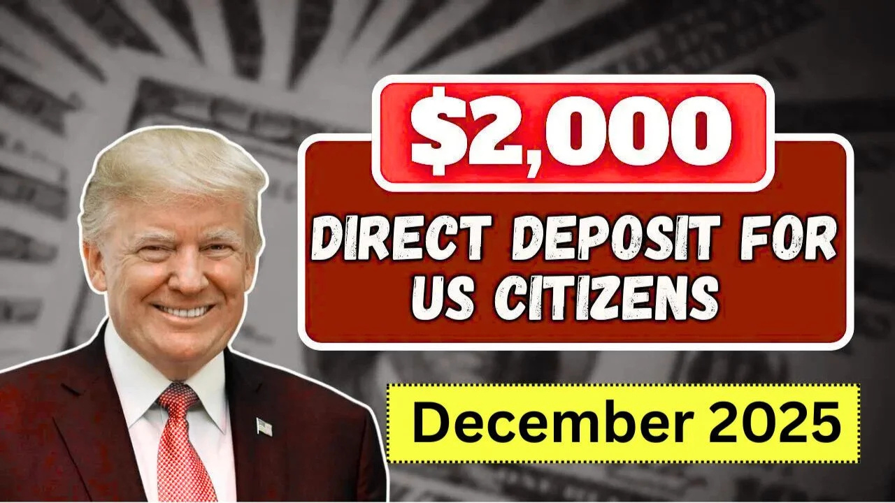 $2,000 Federal Direct Deposit Coming December 2025?